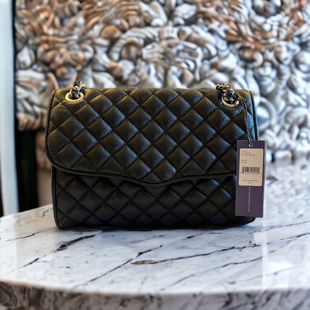 Rebecca Minkoff quilted affair bag - BLACK LARGE